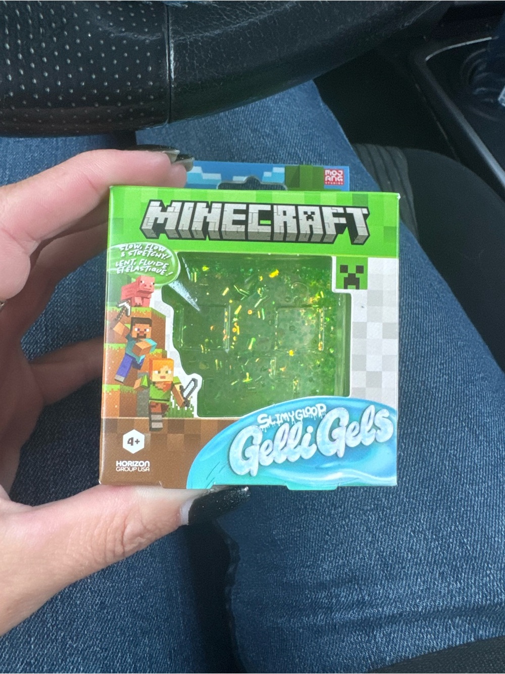 Minecraft Gelli Gels Sensory Slime - Green